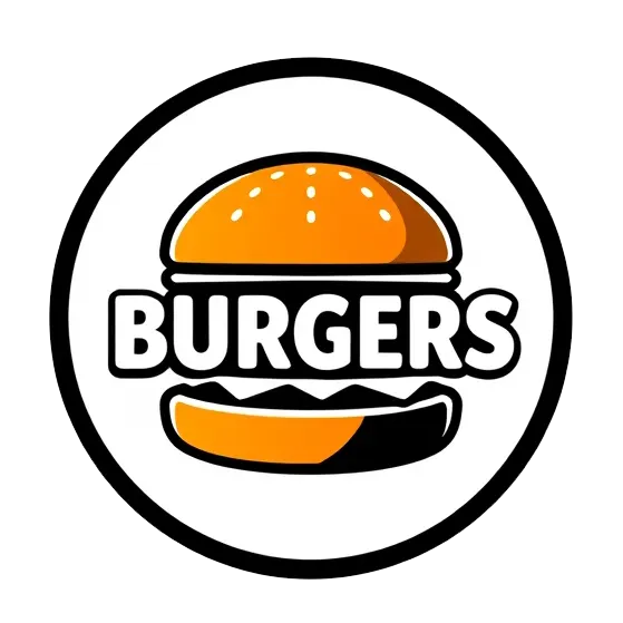 Burgers slot machine logo